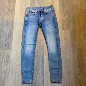 G-Star Women's Skinny Jeans - Light Blue